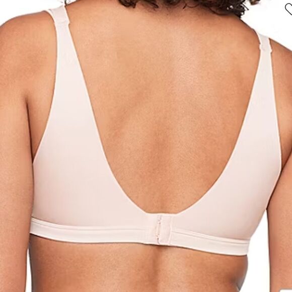 Warner's Women's No Side Effects Wire-Free Back Smoothing Contour Bra - Picture 9 of 10